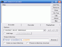 MPC Batch Encoder screenshot