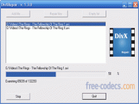 DivXRepair screenshot