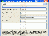 SafeDiscScanner 0.16 screenshots