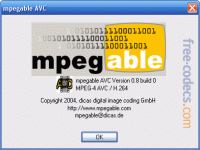 mpegable AVC screenshot