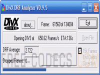 DivX DRF Analyzer 0.9.5.1 screenshots