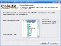 Cole2k Media Nero Audio Plugin Pack 1.5.4 screenshots