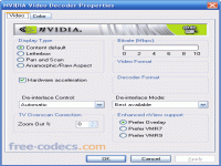 nVIDIA PureVideo Decoder 1.02-223 screenshots