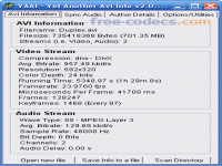 YAAI - Yet Another Avi Info 2.0.3.488 screenshots