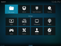 Kodi Media Player screenshot
