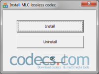 MLC Codec 1.2 screenshots