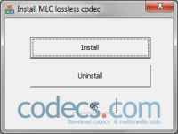 MLC Codec screenshot