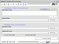 Mobile 3GP Converter screenshot