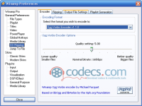 Ogg-Vorbis Encoder 1.1 for Winamp screenshots