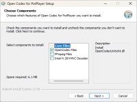 OpenCodec for PotPlayer screenshot