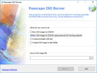 Passcape ISO Burner 2.1.1 screenshots