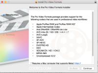 Pro Video Formats 2.3.2 for Mac screenshots