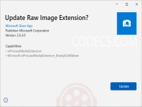 Raw Image Extension 2.3.1221 screenshots