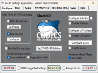 Shark007 Codecs 18.4.8 screenshots