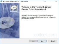 TechSmith Screen Capture Codec 8.2 screenshots
