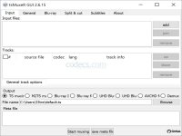 tsMuxeR 2.7.0 screenshots