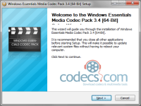 Windows Essentials Codec Pack 4.6 screenshots