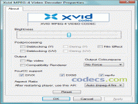 Koepi's XviD Codec 1.3.4 screenshots