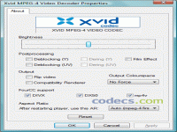 Koepi's XviD Codec screenshot