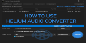 How to Use Helium Audio Converter - Complete Setup & Conversion Guide Screenshot