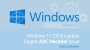 Windows 11 23H2 Update Targets AAC Decoder Issue Screenshot